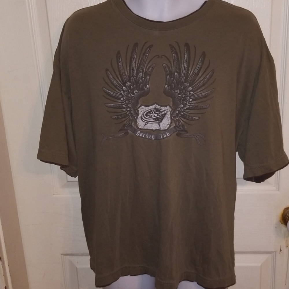 Reebok COLUMBUS BLUE JACKETS T-shirt XXL NHL Tee